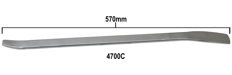 [159-4700C] 580mm Heavy Duty Double End Spoon Bar