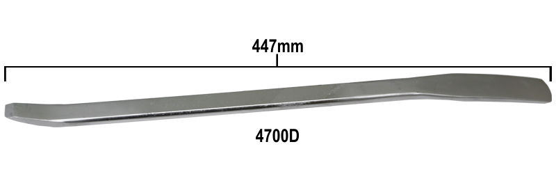 [159-4700D] 460mm Heavy Duty Double End Spoon Bar
