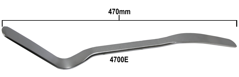[159-4700E] 490mm Heavy Duty Offset Spoon Bar