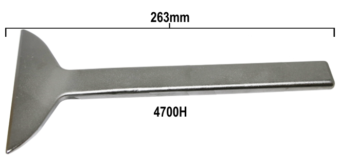 [159-4700H] 140mm Heavy Duty T Shape Spoon Bar