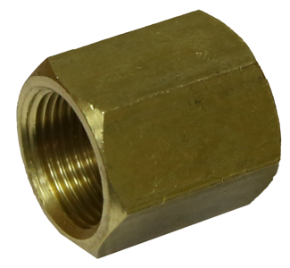 [159-X2424] 3/4" 3/4" NPT Male Nipple Brass