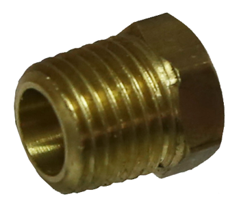 [159-X08F04] 1/4" .1/8" Male/Female Bush Brass