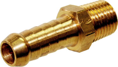 (N)5/16" Barbed Tail 1/4" NPT Male
