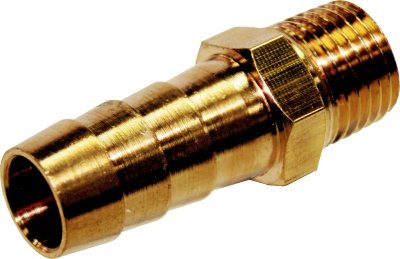 (N)3/8 Inch Barbed Tail 1/4 Inch NPT Male