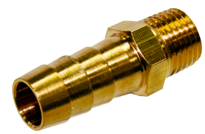(N)1/2 Inch Barbed Tail 1/4 Inch NPT Male