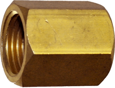 1/2 Inch Double Female Connector Brass