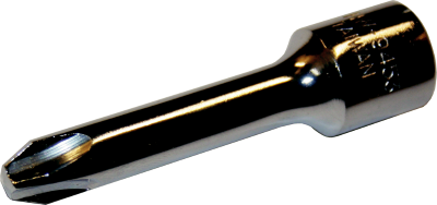 (B)#4 Phillips 3/8" Drive Screwdriver Socket