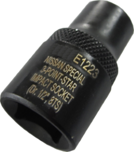 (M8 Bolt) 11mm Female 3 Point Star Impact Socket (Nissan Engines)