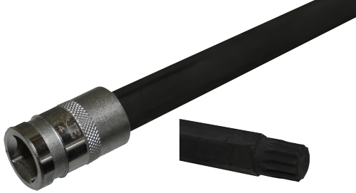 M14 Spline 1/2 Inch Drive 800mm Transmission Socket