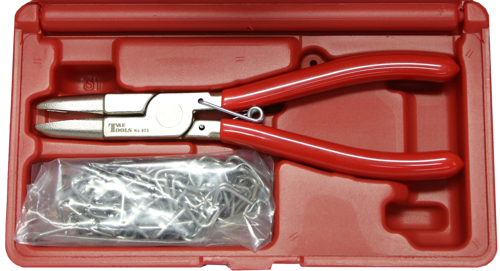 Hog Ring Pliers Set With Rings