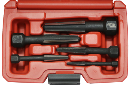 [59E-8979] 5 Piece Double Edge Screw Extractors
