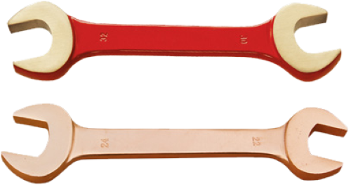 1.1/16" 1.1/8" Open End Wrench (Copper Beryllium)