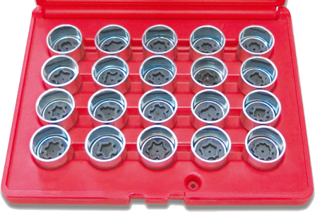 [159-T65070] 20 Pieces Audi & VW Wheel Bolt Lock Set