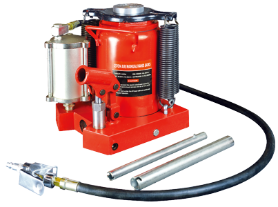 [59E-PB035WA] 35Ton Air Hydraulic Bottle Jack 264mm-414mm