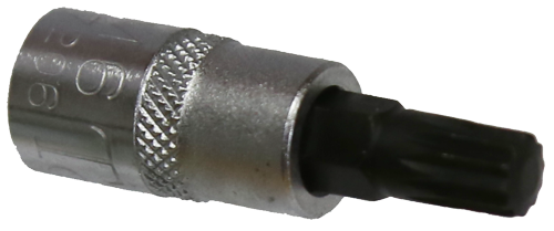 M6 Spline x 1/4 Inch Drive Socket