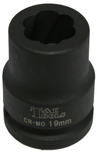 19mm x 3/4 Inch Drive Impact Twist Socket,