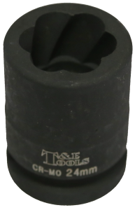 24mm x 3/4 Inch Drive Impact Twist Socket,