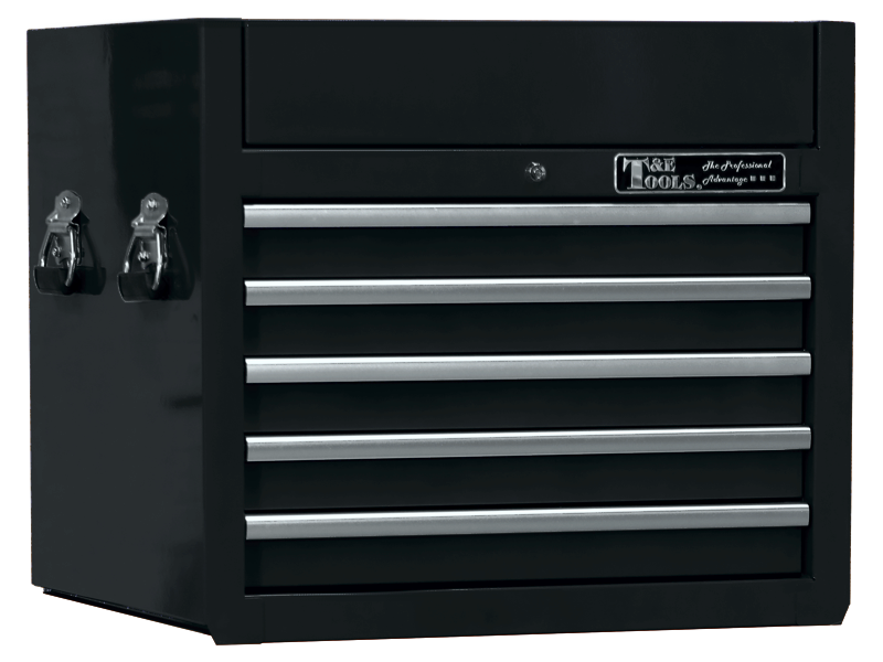 [59E-GF2705BK] 27"  Godfather 5 Drawer Top Chest - Black