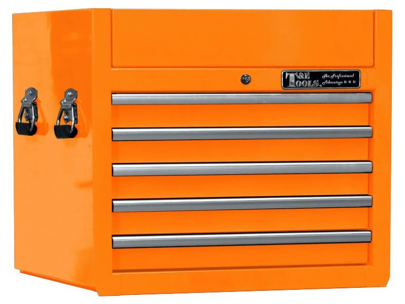 [59E-GF2705OR]  27" Godfather 5 Drawer Top Chest - Orange