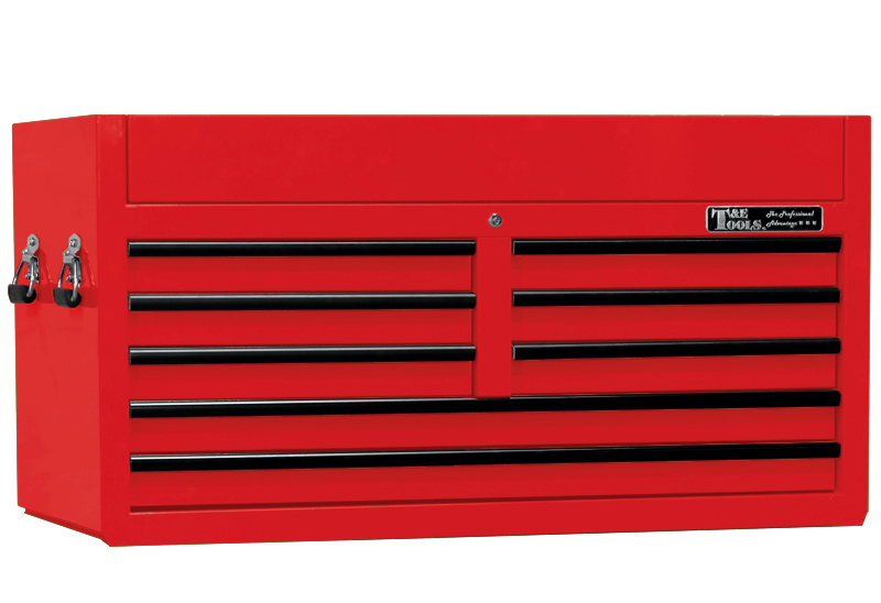 [59E-GF4708RD] 47"  Godfather 8 Drawer Top Chest - Red
