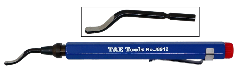 De-Burring Tool with 2 Blades 140mm Long