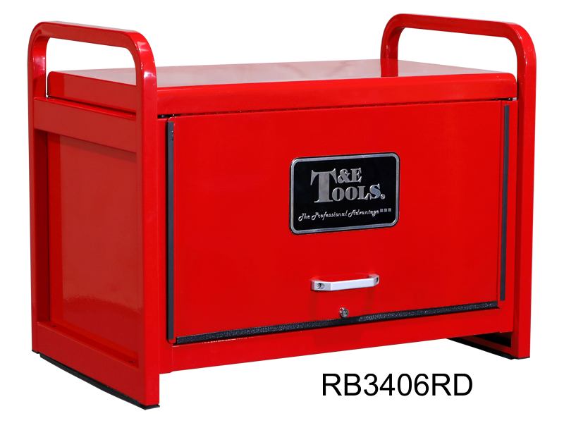 [59E-RB3406RD]  34" Heavy Duty Road Maintenance Tool Chest - Red