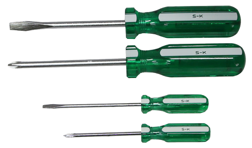 "S-K Tools" 4 Piece Screwdriver Set