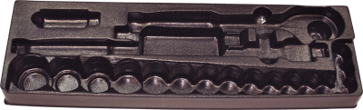 Insert Tray For 20 Piece 1/2 Inch Drive Socket Sets