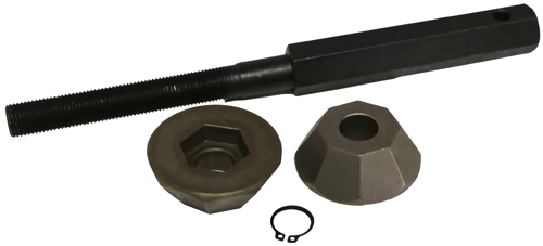 [159-J2003-R] Bolt, Nut & Circlip To Suit Item #J2003