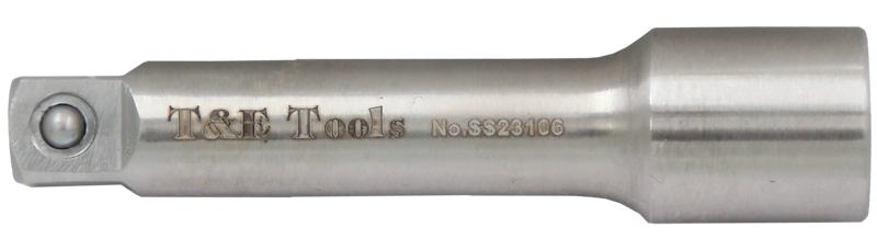 Stainless Steel 3"(75mm) x 3/8 Inch Drive Extension