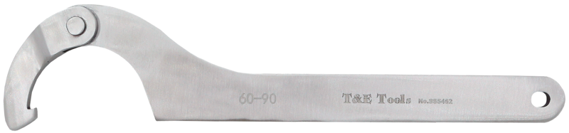 Stainless Steel 60 to 90mm Adjustable "C" Wrench 280L