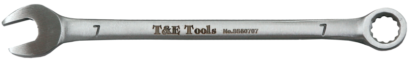 Stainless Steel 7mm 12 Point Combination Wrench 120L