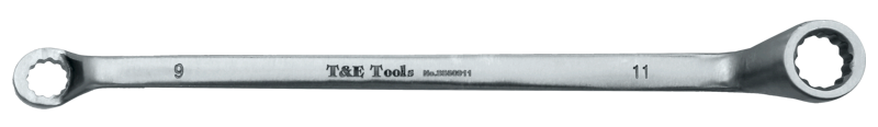 Stainless Steel 9 x 11mm Double Ended Long Ring Wrench 200L