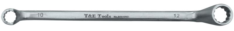Stainless Steel 10 x 12mm Double Ended Long Ring Wrench 200L