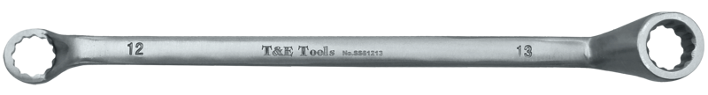 Stainless Steel 12 x 13mm Double Ended Long Ring Wrench 220L