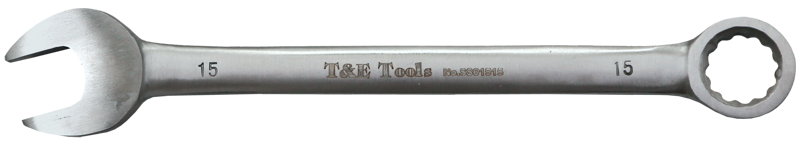 Stainless Steel 15mm 12 Point Combination Wrench 195L