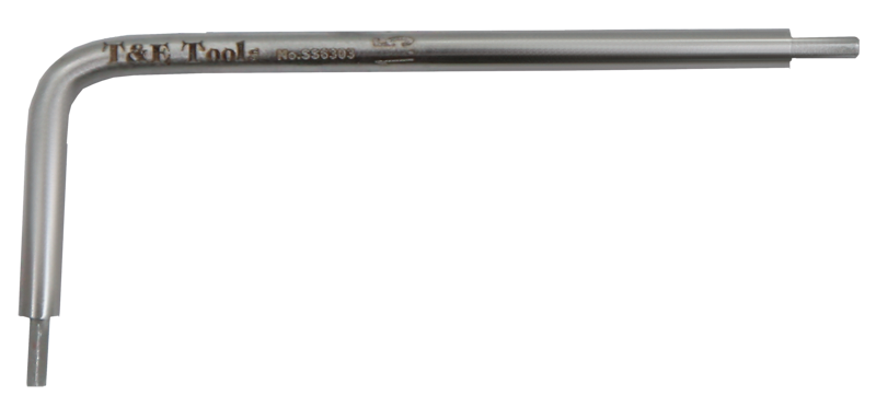 Stainless Steel 1.5mm Long Arm Hex Key 59L