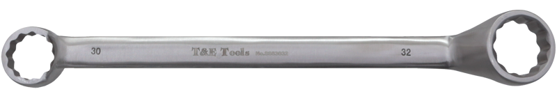 Stainless Steel 30 x 32mm Double Ended Long Ring Wrench 370L