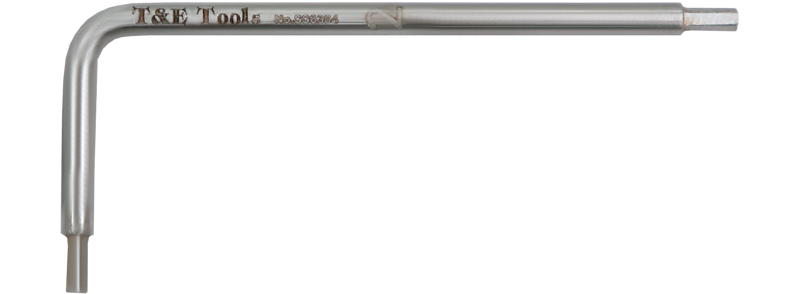 Stainless Steel 2mm Long Arm Hex Key 59L