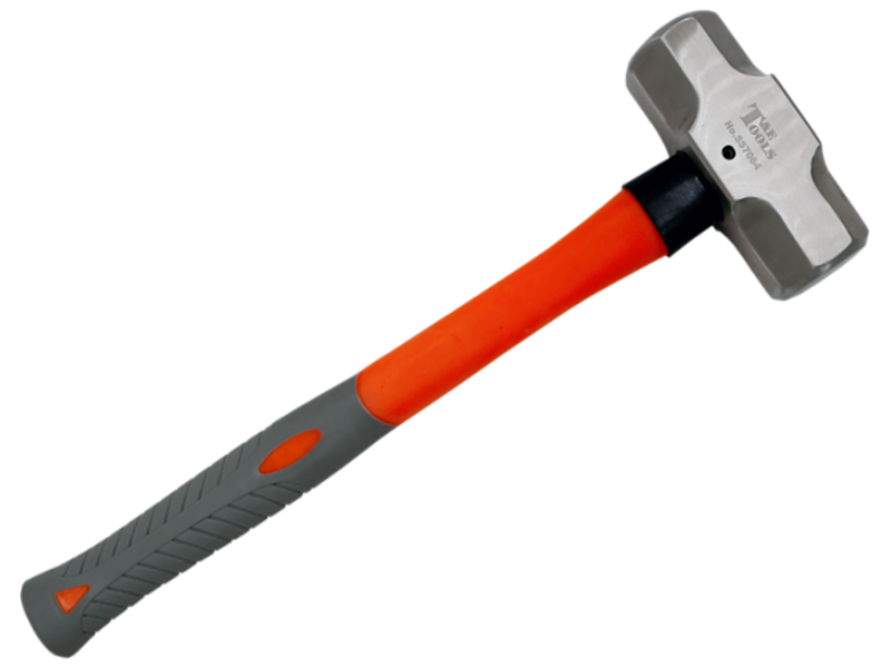 Stainless Steel 4.4Lb.(2000g) Double Face Sledge Hammer 400L