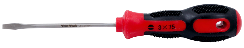 Stainless Steel 3 x 75mm Slotted Screwdriver