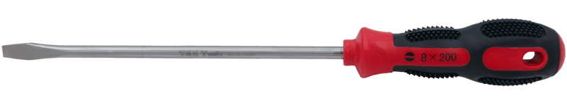Stainless Steel 8 x 200mm Slotted Screwdriver