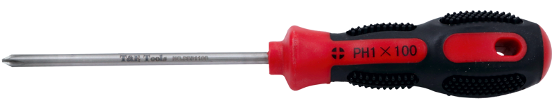 Stainless Steel #1 x 100mm Phillips Screwdriver