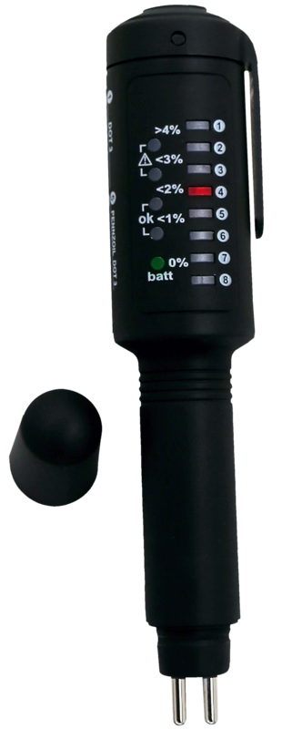 [59E-6512D] Professional Brake Fluid Tester DOT 3, DOT 4, DOT 5.1 