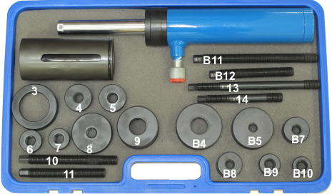 [59E-C1180] 6 Ton Hydraulic Truck Spring Pin Metal Bush Remover and Installer 