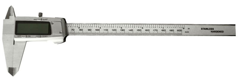 Vernier Caliper With Fractions (200mm) 