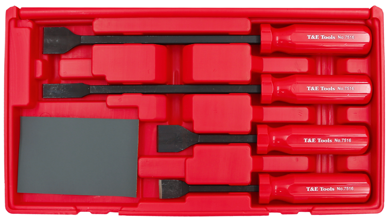 [159-7516SET] 4 Piece Gasket Scraper Set Inch Pro Inch 