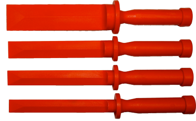 [159-7520] 4 Piece Super Tough Pu Scraper Set 3/4 Inch 7/8 Inch 1 Inch 1.1/2 Inch