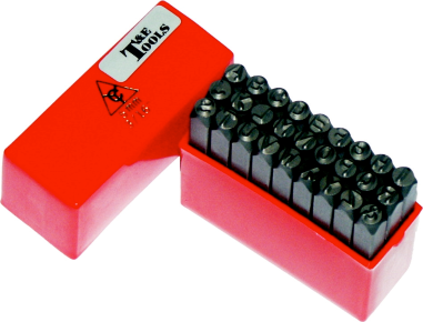 [159-8886] 1/4" (6mm) Letter Stamps