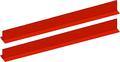 [159-8932] Drawer Divider Set 1.7/8" (Pair)